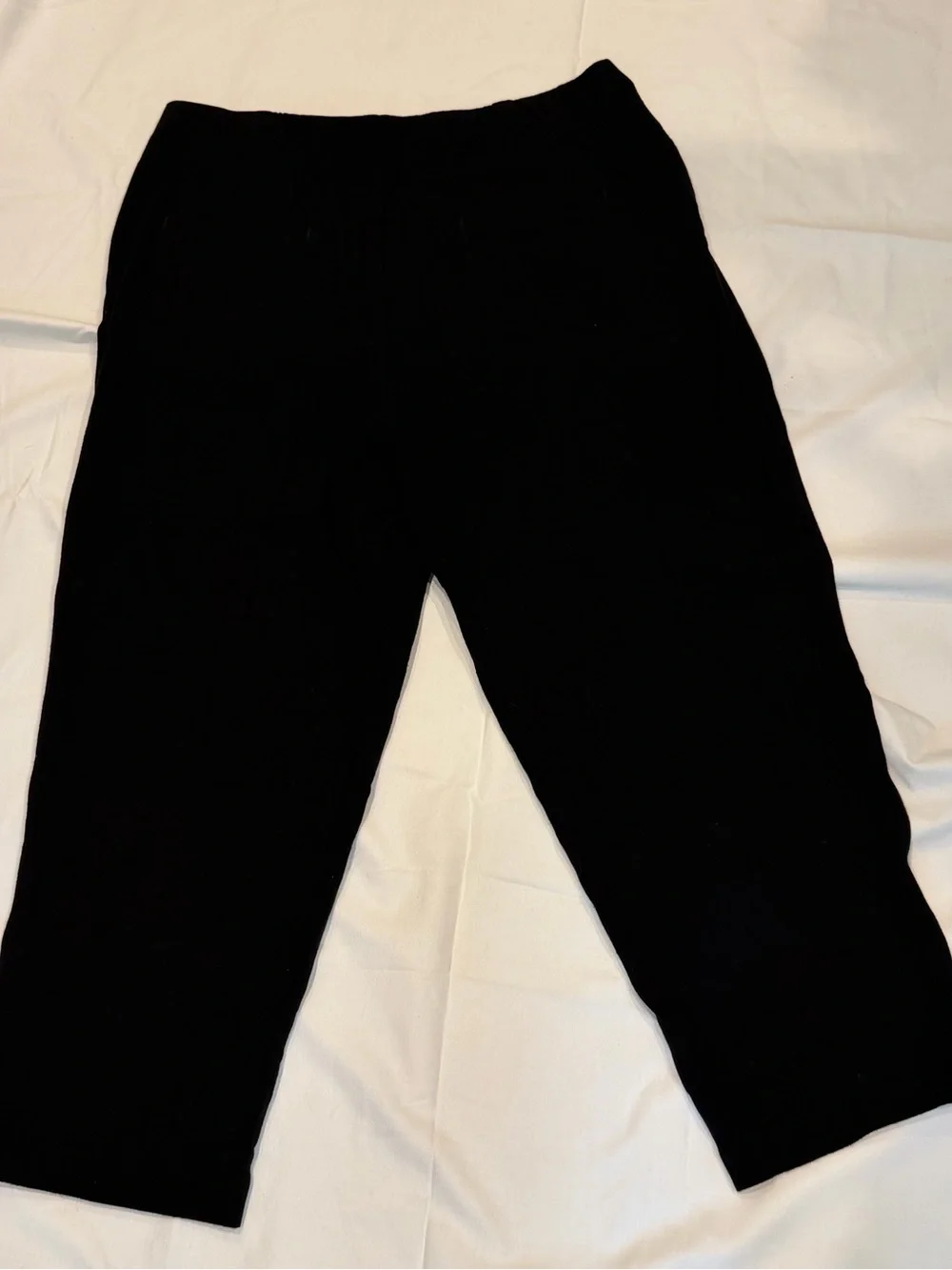 Disturbia Women’s Pants Slacks Cropped Embroidered Black Size 14 Goth Grunge